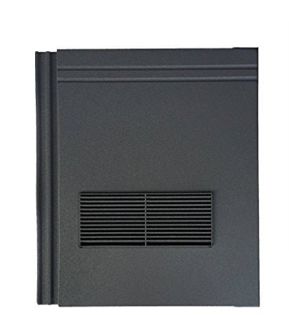 Beddoes Products Roof Tile Vent for Redland Stonewold II MK2 with Flexi Pipe Adaptor (Grey - Sanded)