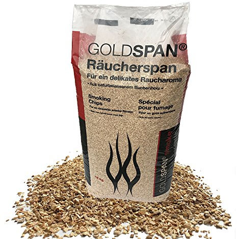 A&G Goldspan Sciure de fumage Hêtre 7/20 1-2,5 mm 15 kg