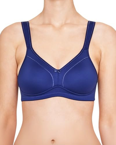Susa Damen Topsy BHS Ohne Bügel BH, Marineblau, 85B