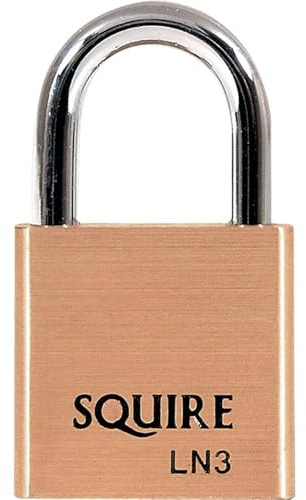 Henry Squire LN3 Lion Brass Padlock 30mm