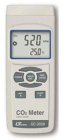 Kohlendioxid Messgerät CO2 Detektor Kohlenmonoxid Abgas CO6