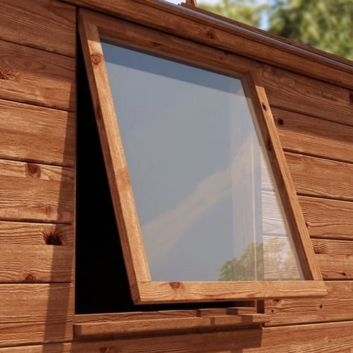 4mm Clear Acrylic Plastic Safety Sheet For Shed Windows Many Sizes Avail 610mm x 457mm (2ft x 18in)