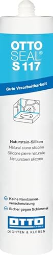 OTTOSEAL S 117 Naturstein-Silikon 310 ml Kartusche C01 weiss