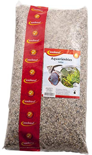 zookauf Aquarienkies natur 2 - 3 mm 5 kg