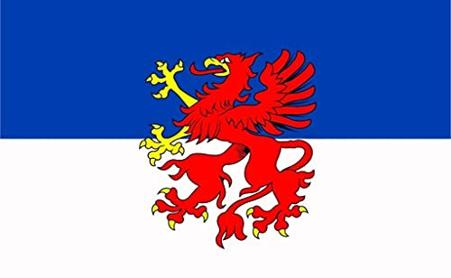 Buddel-Bini Flagge Fahne ca. 90x150 cm : Pommern