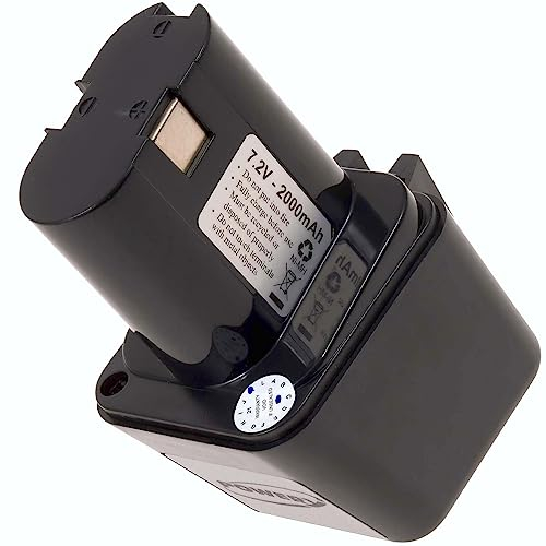 Batteria per Bosch modello 2607300001 NiMH a bulbo, 7,2V, NiMH