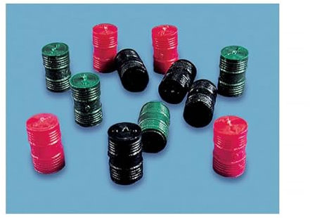 Model Scene OO Oil Drums