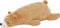 Nemu Nemu Animals 6209033 Plüschtier, Braunbär Cookie, Kuscheltier, extra weich und kuschelig, Stofftier, Designed in Japan, Kuschelkissen, Größe L, 53 cm