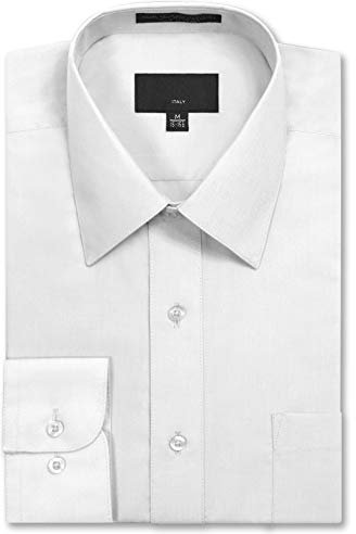 JD Apparel Men's Regular Fit Dress Shirts