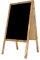 Pavement Board Wooden Blackboard A Board Value Sign Display Chalk Code Burn