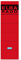 Elba 04617-RO Rückenschild kurz selbstklebend rot 19X5,9cm 10Stück