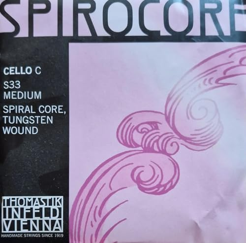 Thomastik Spirocore s-33 Set Saiten für Cello 4/4 Wolfram Medium