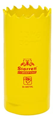 Starrett Bi métal Deep Cut Scie cloche, 30 mm, dch0136