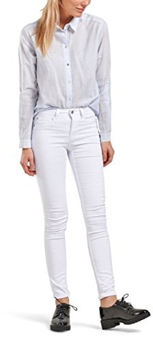 ONLY Damen onlULTIMATE Soft REG. Skinny NOOS Jeanshose, Weiß (White White), 40W / 34L