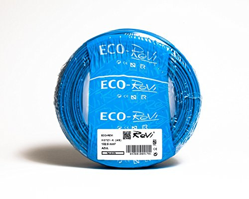 Cable FLEXIBLE LSZH (LIbre de Halógenos) H07Z1-K(AS) 1 x 2,5 mm² 25 m (Azul)