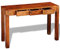vidaXL Massivholz Sheesham Konsolentisch 80 cm Konsole Beistelltisch Flurtisch
