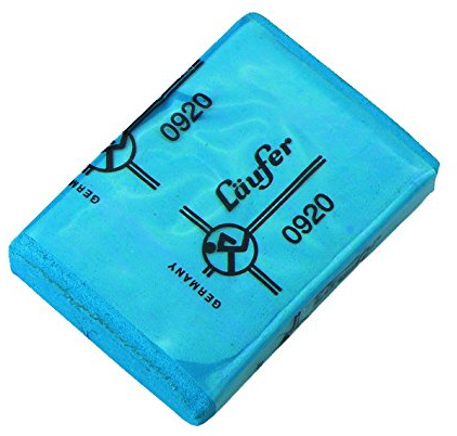 Läufer 69729 Knetradierer 0920, knetbarer Radiergummi aus Kautschuk, für Schattierungen und Retuschen, Blisterkarte enthält 1 Radiergummi