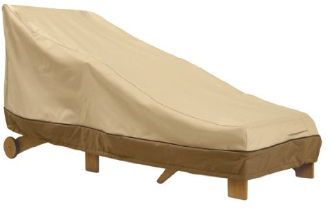 Classic Accessories Veranda Haltbare Abdeckung für Gartenliege, Gartenchaiselongue-Schutzhülle – M