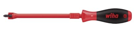 Wiha Schraubendreher SoftFinish® Phillips mit Festhaltefunktion (32405) PH2 x 175 mm