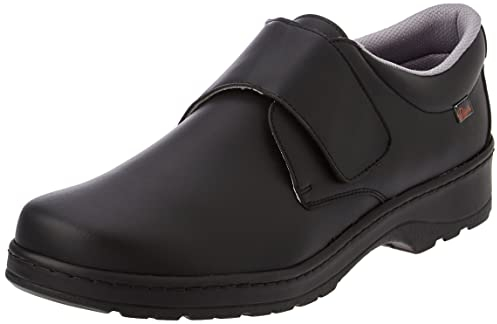 DIAN Milan-SCL Liso Color Negro Talla 48, Zapato de Trabajo Unisex Certificado CE EN ISO 20347 Marca