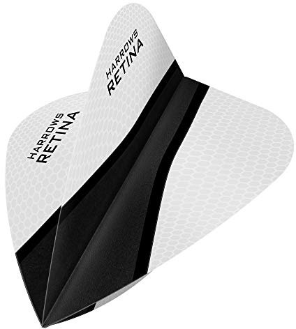 Harrows Retina-X Dartflügel - 30er-Pack Dart Flights (10 Sets) - 100 Mikron extra stark