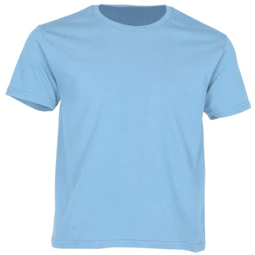 Fruit of the Loom boys' t-shirt., Boys', 61-033-0, Sky Blue, 92 cm