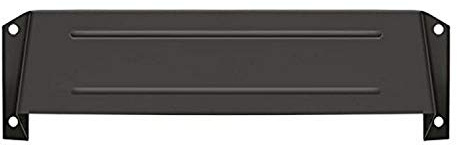 Deltana MSH158U10B MS211 and MS212 Solid Brass Letter Box Hood for Privacy Use with MS0030