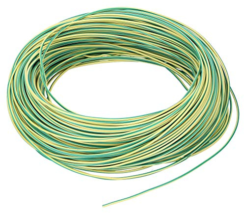 100 Meter Lapp 0048000 Ölflex Heat 180 SiF Silikonleitung 0,5mm² grün/gelb I Aderleitung temperaturbeständig -50 bis +180 Grad Celsius I kältebeständig I halogenfrei