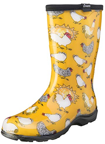 Sloggers Stivali da Pioggia e da Giardino da Donna con Soletta Confortevole, polli Giallo Narciso, Taglia 40, Stile 5016CDY08