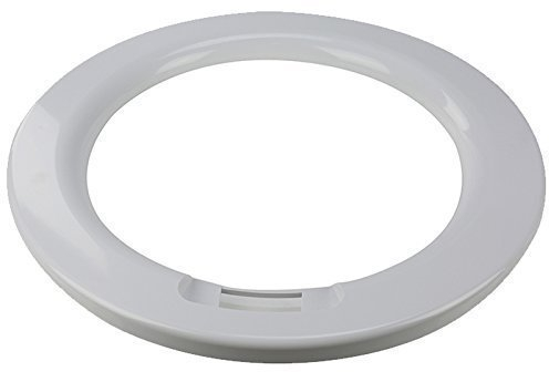 First4Spares 40cm Washing Machine Outer Door Trim Frame (White) for Fagor Brandt Gorenje
