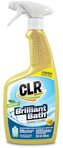 Jelmar PB-BK-2000 CLR Fresh Scent Bath and Kitchen Cleaner, 26 oz Trigger Spray Bottle