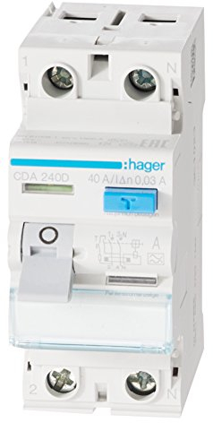 Hager FI-Schutzschalter CDA240D