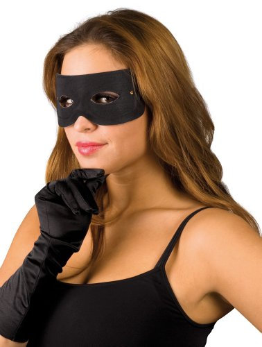 Generique - Demi-masque Bandit pour adulte