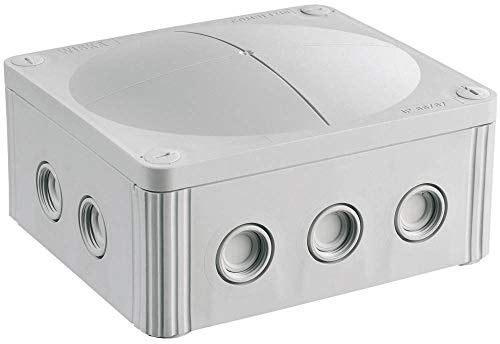 Wiska 10101459 Abzweigkasten (L x B x H) 160 x 140 x 81 mm Grau IP66/IP67 1 St.