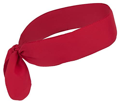 E.COOLINE Powercool SX3 Stirnband rot - atmungsaktives Stirnband - Abkühlung bei Fieber - Cooling Headband - kühlendes Halstuch - Kühlung Körper - Abkühlung bei Hitze - Made in Germany