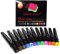 Crafts 4 All Stoffmarkers 12 Pack Dual Tipp Minimal Bleed Reich Pigment Fein Dauerhaft Graffiti Farbung Stoff Stifte Durch . Kind Safe & Nicht-Giftig 12 Mehrfarbig