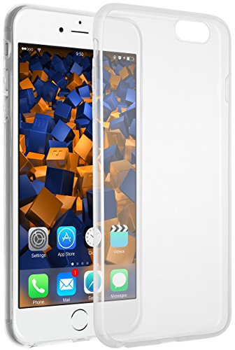 Mumbi Ultraslim móvil para iPhone 6 6S Carcasa Transparente (Ultra Slim – 0.55 mm)