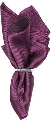 J.Ploenes Seiden-Einstecktuch in violett, Einheitsgroesse:one size