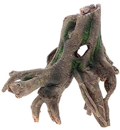 Saim Resin Stylish Driftwood Aquarium Fish Tank Tree Root Decoration Ornament