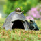 SPI Home Krötenhaus aus Aluminium mit Schnecke und Kröte