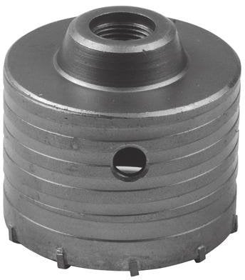 PRO 60mm (2.36”) Heavy Duty TCT Core Drill Hole Cutter Bit, ½” Arbor Connection for Power Drills & SDS – Masonry Concrete Stone, Builders, Brick Blocks - Loops