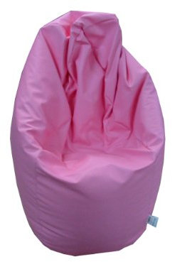 Natalia Spzoo Pouf Poire pour s’asseoir ou Jouer, Ultra Leger Medium Point (Rose)