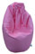 Natalia Spzoo Pouf Poire pour s’asseoir ou Jouer, Ultra Leger Medium Point (Rose)