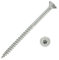 100 Stück Edelstahl-Schrauben 3,5x50 mm Teilgewinde Torx - Spanplattenschrauben mit Senkkopf - Holzschrauben/Holzbauschrauben - Werkstoff A2 VA V2A - Edelstahlschrauben/Universalschrauben TX10