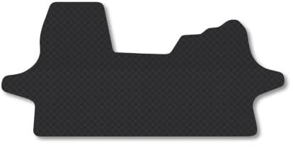 LDV Maxus (2004-2009) 3mm Rubber Car Mats | Tailored Fit Durable Floor Mats Full Coverage Protection Waterproof Accessories Easy Clean Anti Slip Made in the UK