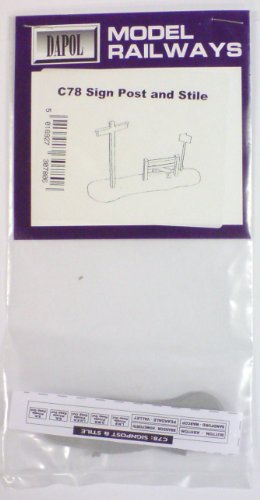 Dapol C078 Kitmaster Signpost & Stile Kit