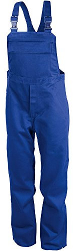 Kübler Arbeit Latzhose Psa Schweisserschutz mit Tasche, 1 Stück, 44, kornblumenblau, 34578411-46-44