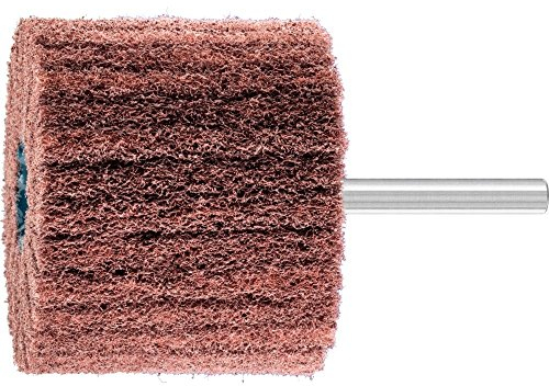 PFERD POLINOX Vlies-Schleifstift PNL, 10 Stück | Ø 60x50mm Schaft-Ø 6 mm A280 | 44666280 – für Feinschliff und Finish