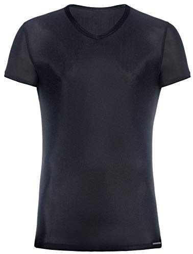 MANSTORE Herren V-shirt M101 für Männer V-Ausschnitt (1er Pack)