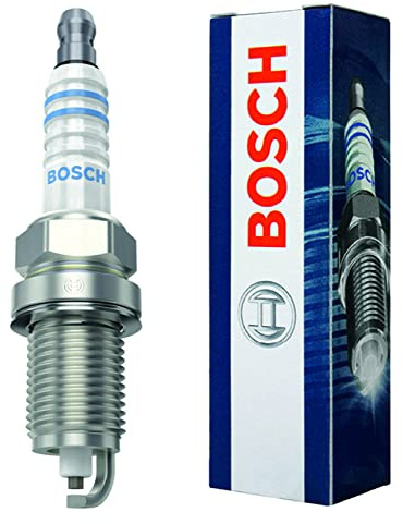Bosch FR6LES - Nickel Zündkerzen - 1 Stück | 0 242 240 659 [FR6LES] Kompatibel mit Cr-V IV (rm_),ibiza IV (6J5, 6P1),Ibiza IV Sc (6J1, 6P5),Jetta IV (162, 163, AV3, AV2)